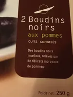 2 boudins noirs aux pommes