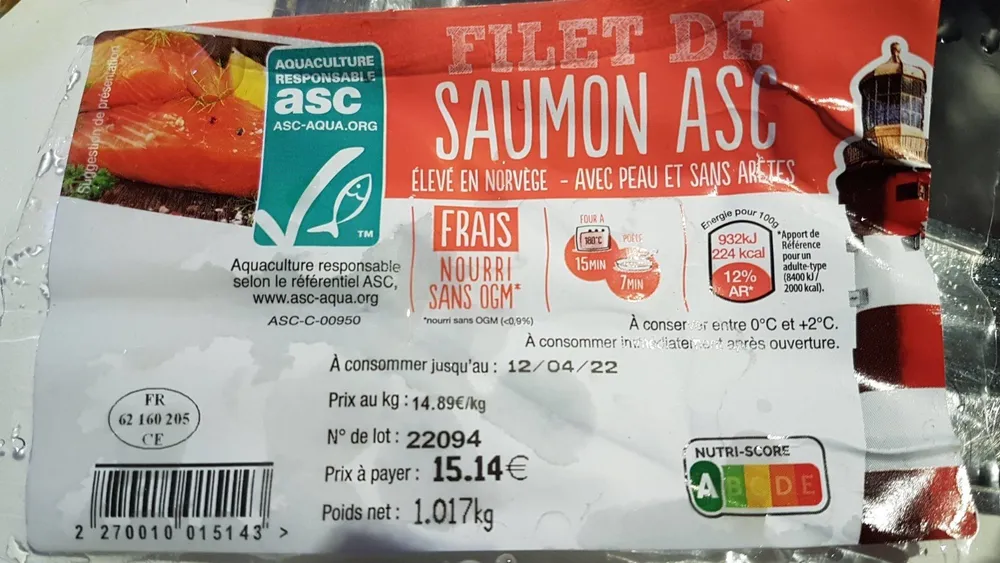 Saumon ASC