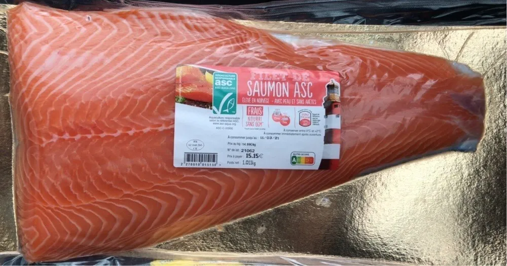 Filet de saumon asc