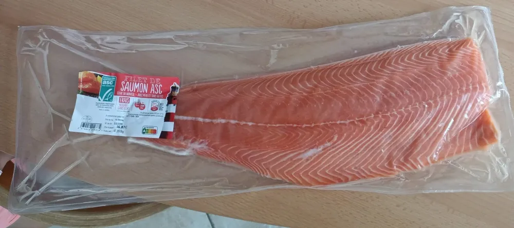 Filer de saumon ASC