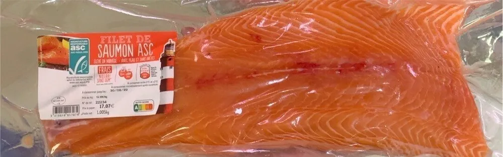 Filet de saumon asc