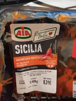 Haehnchen-Brustschnitzel in pikanter Marinade
