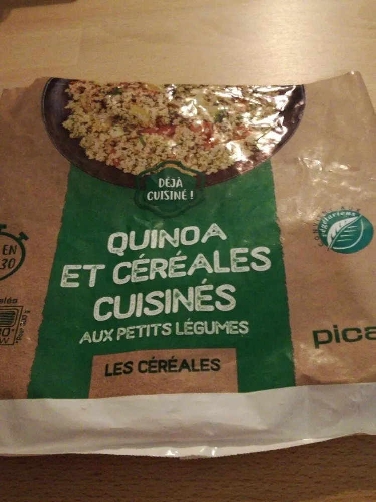 Quinoa et céréales cuisinés