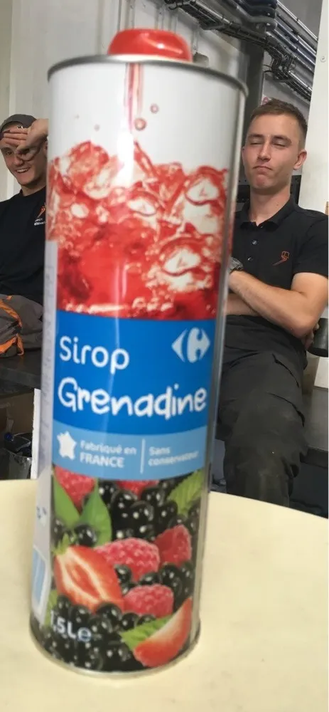 Sirop de grenadine
