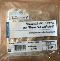 Pommes de terre au thon naturel