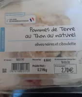 Pommes de terre de au thon au naturel