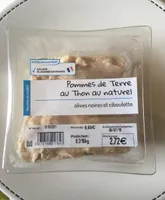 Pommes de terre au thon naturel