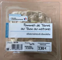 Pommes de terre au thon au naturel