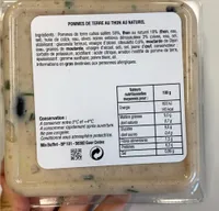 Pommes de terre au thon au naturel