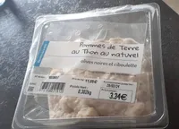 Pommes de terre au thon au naturel