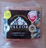 Jambon sec frotté au sel sec