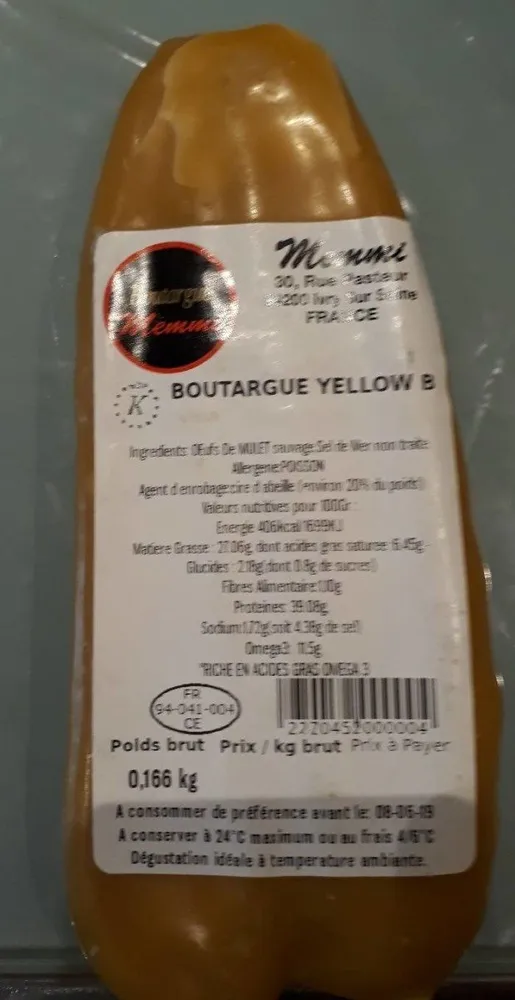 Poutargue yellow