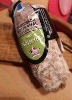 Saucisson artisanal aux noisettes