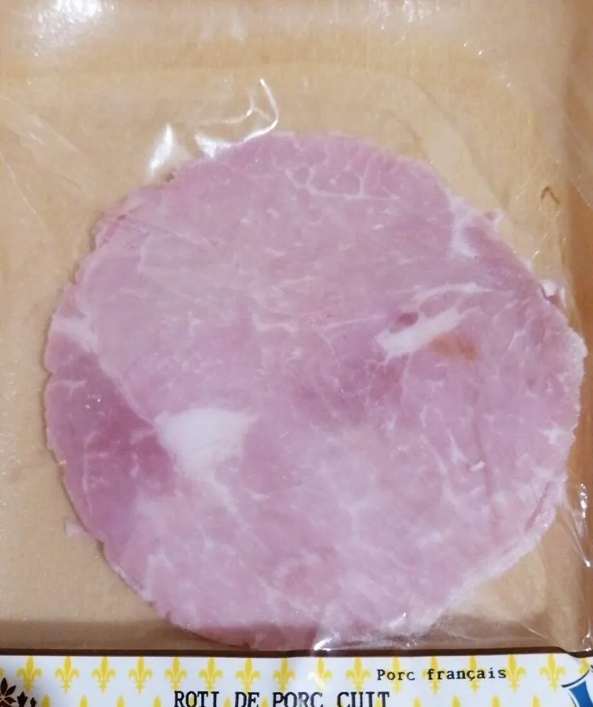 Rôti de porc cuit