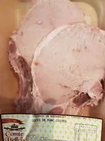 Côtes de porc cuites
