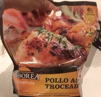 Pollo asado troceado al vacio