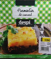 Parmentier de canard