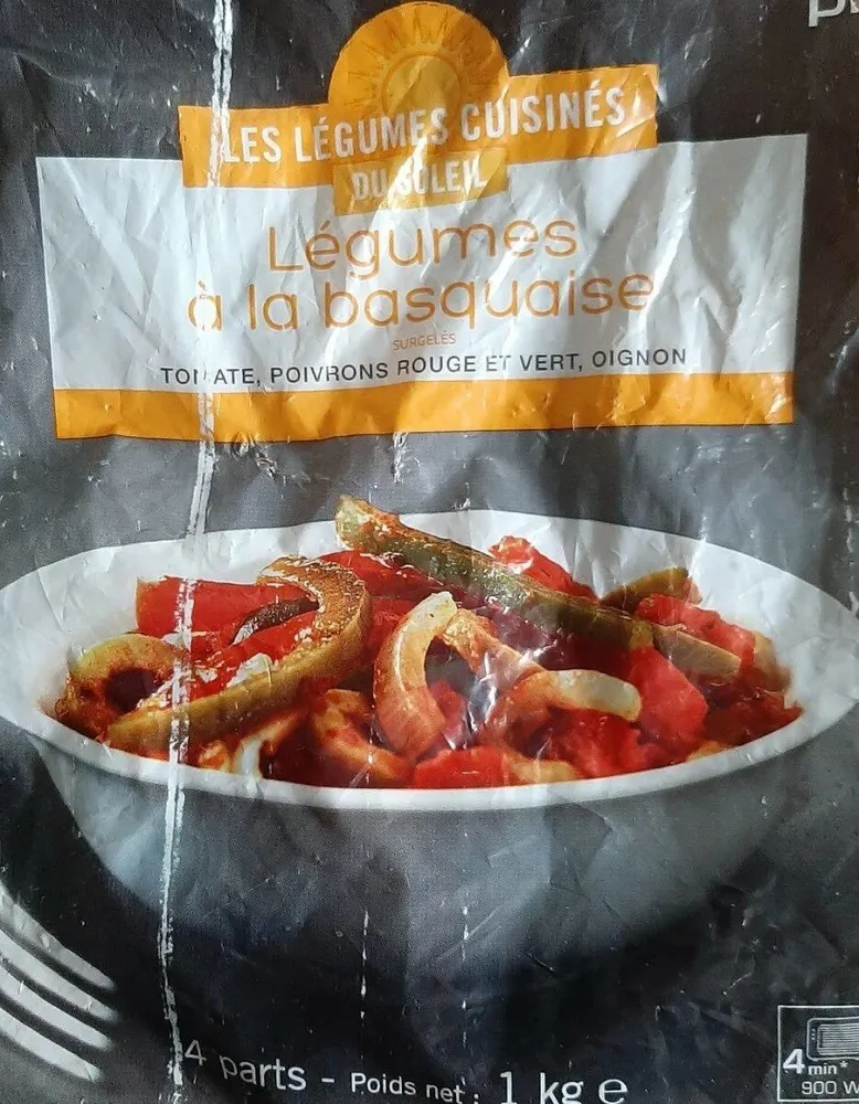 Legumes à la basquaise