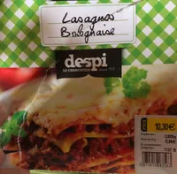 Lasagnes bolognaise