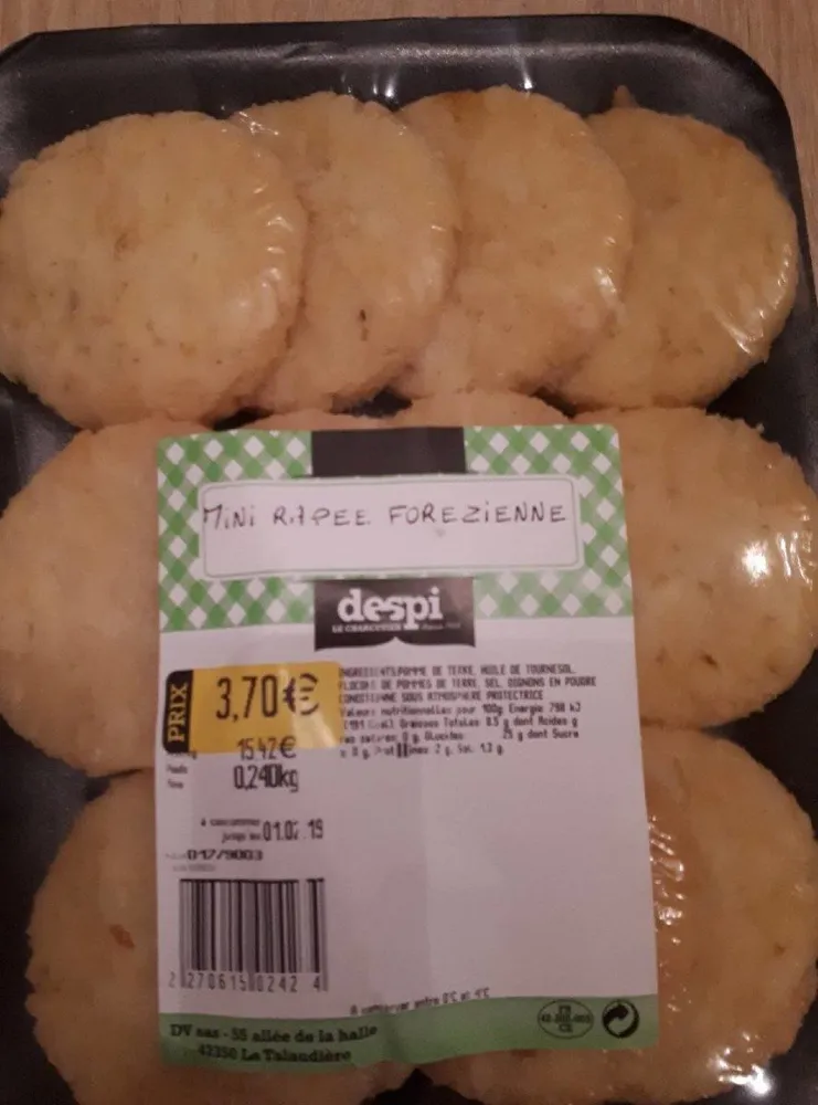Mini râpée forezienne