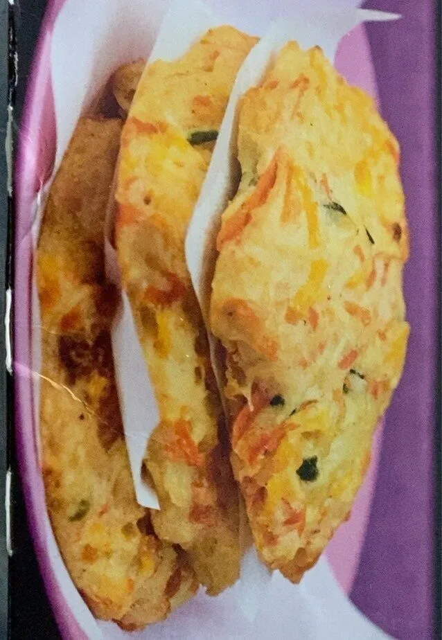 Rosti de legume et cheddar