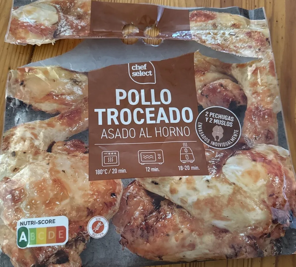 Pollo Troceado Asado Al Horno de Chef Select