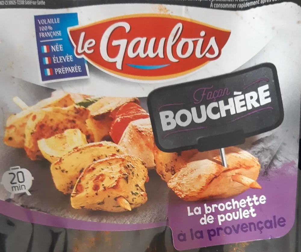 Brochettes poulet