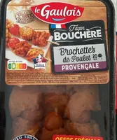 Brochette poulet à la provençale