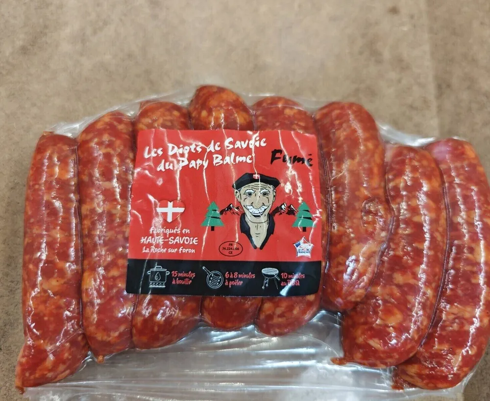 Diots Fumés sous vide