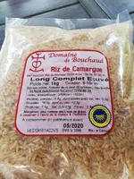 Riz de camargue long complet étuvé
