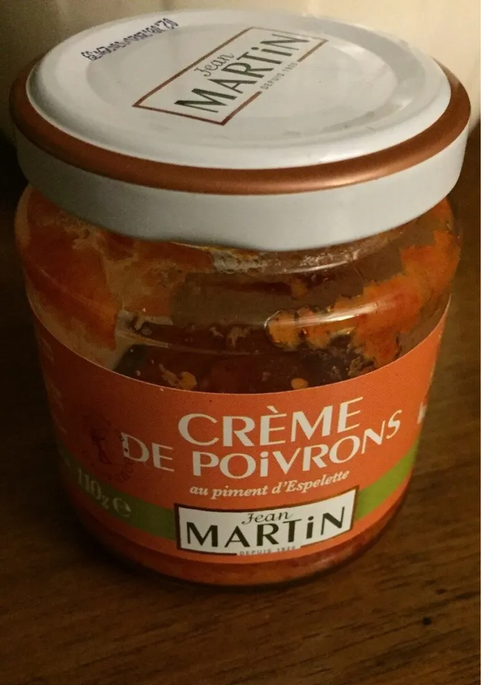 Creme de poivrons