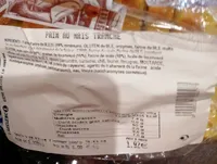Pain au maïs tranché