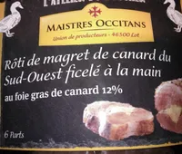 Rôti de magret de canard