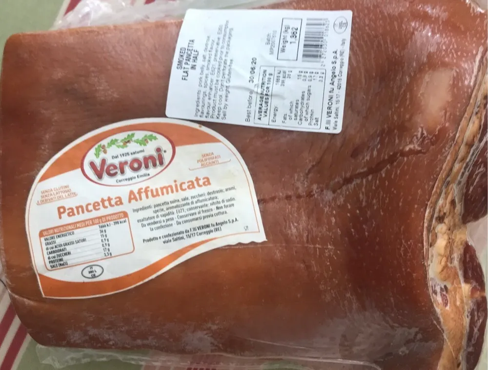 Pancetta affumica