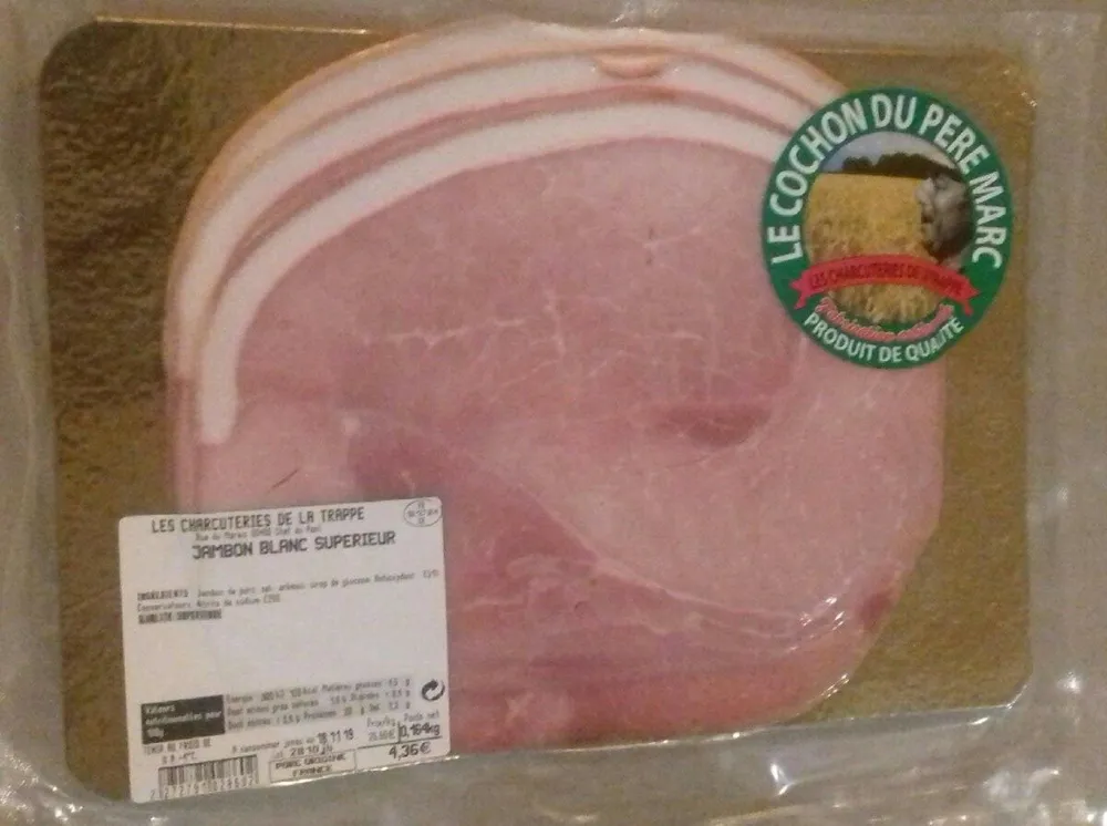 Jambon blanc supérieur