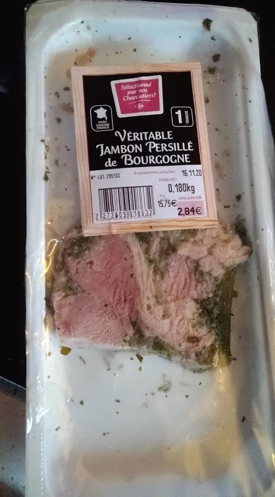 Veritable Jambon Persillé de Bourgogne