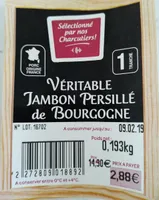 Veritable jambon persillé de Bourgogne