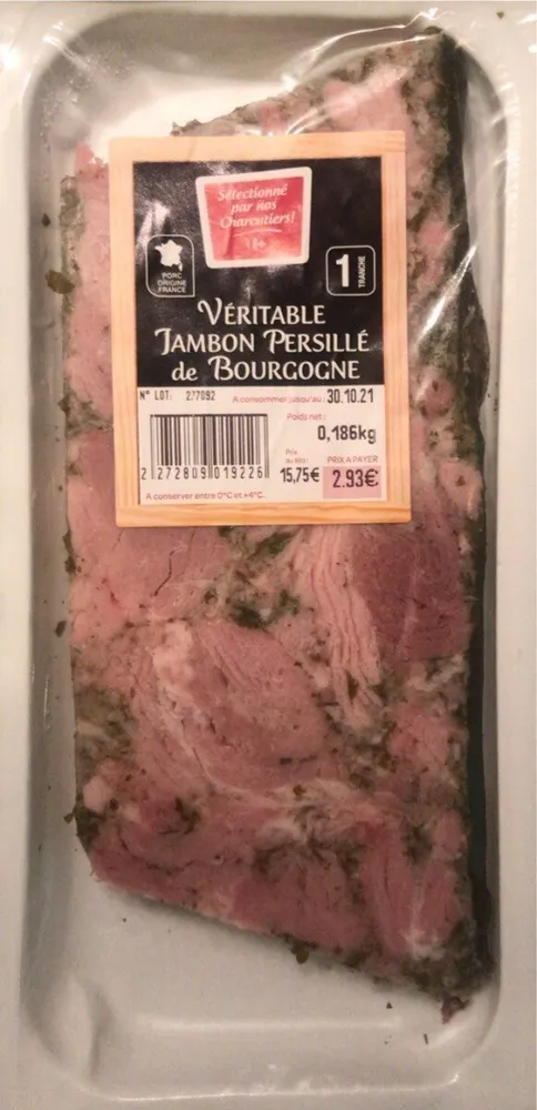 Jambon persillé de Bourgogne