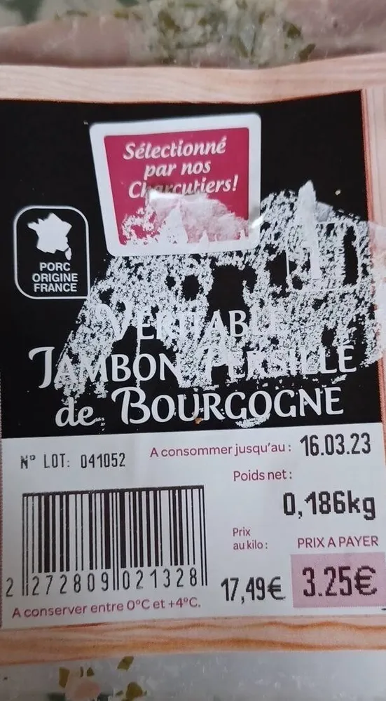 Jambon persillé de Bourgogne
