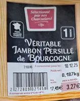 Veritable jambon persillé de Bourgone