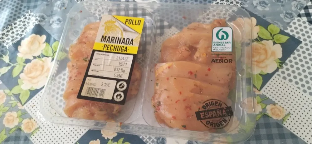 Marinada pechuga