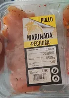 Pechuga de pollo marinada