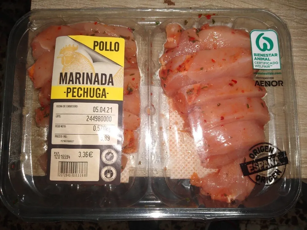 Pechuga Marinada Pollo