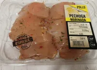 Pechuga de pollo marinada