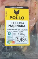Pechuga de pollo marinada
