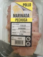 Pollo pechuga marinada