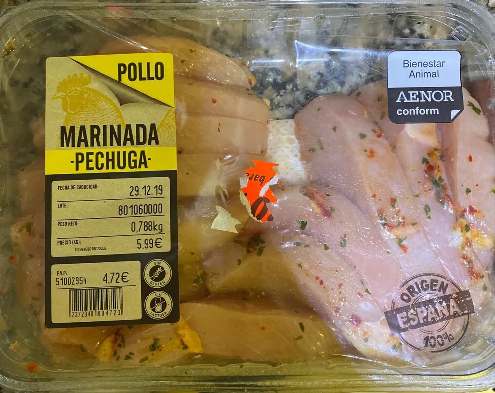 Pechuga Marinada
