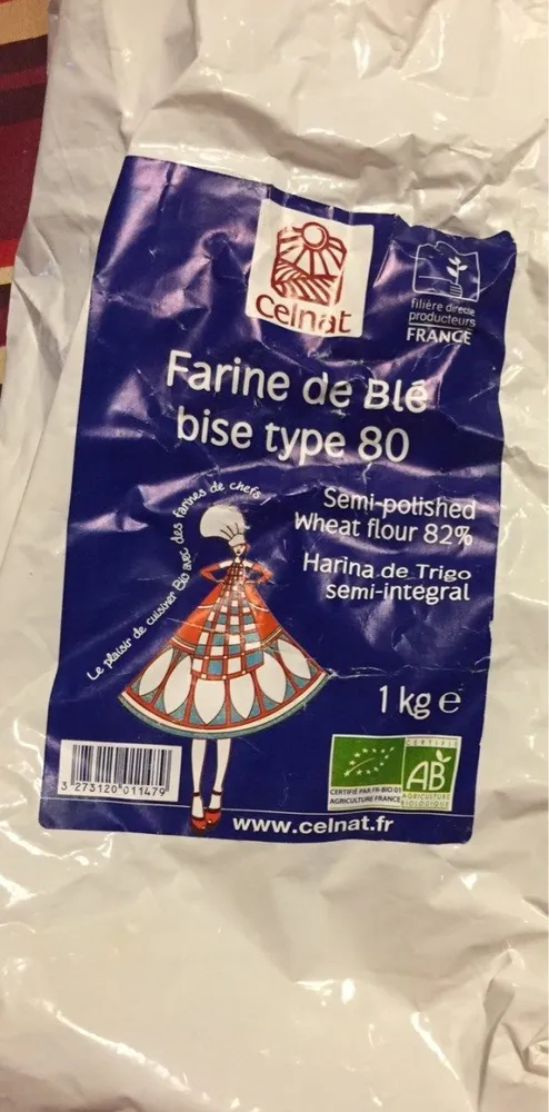 Farine de ble bise type 80