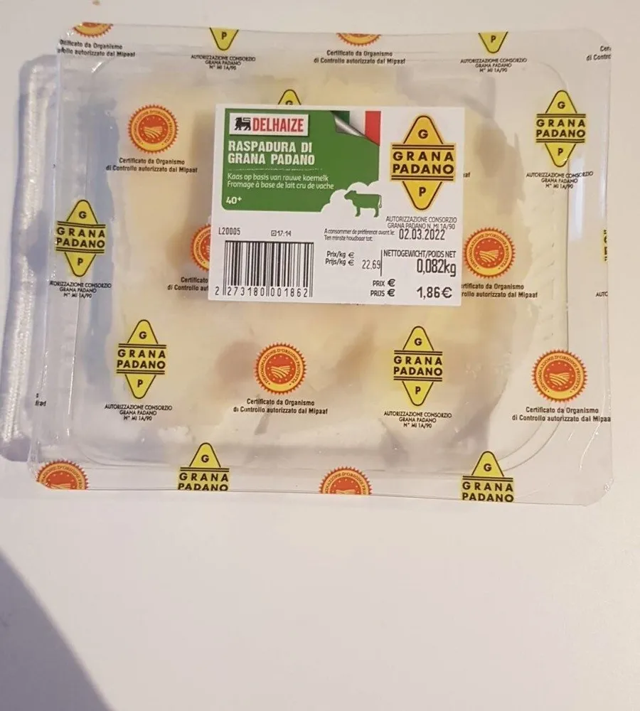 Raspadura di grana padano