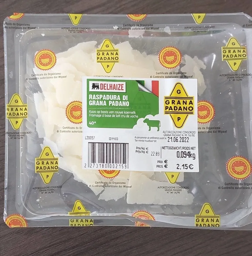 Raspadura di grana padano